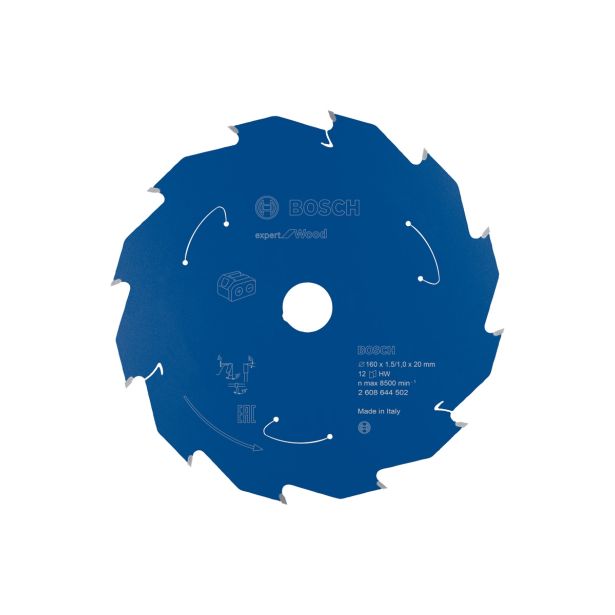 LIST ŽAGE ZA LES WIDIA BOSCH 160X20X1.5/1 12 ZOB