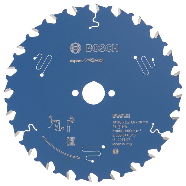 LIST ŽAGE ZA LES WIDIA BOSCH 160X20X2.2 ZOB 24