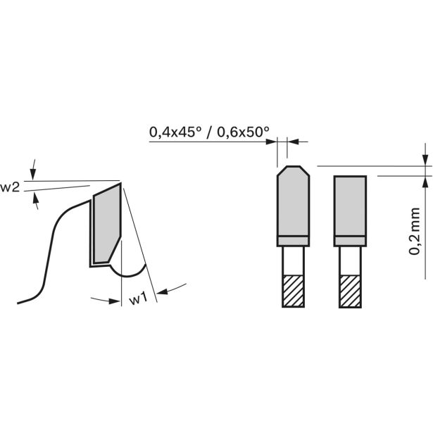 LIST ŽAGE ZA LES WIDIA BOSCH 165X20X1.8 ZOB 48