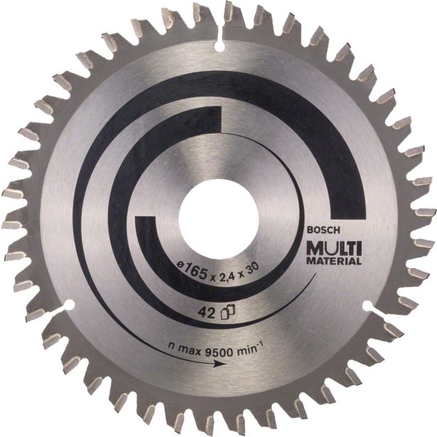 LIST ŽAGE ZA KOVINO BOSCH 165X30X2.4 MM 42 ZOB MULTIMATERIAL