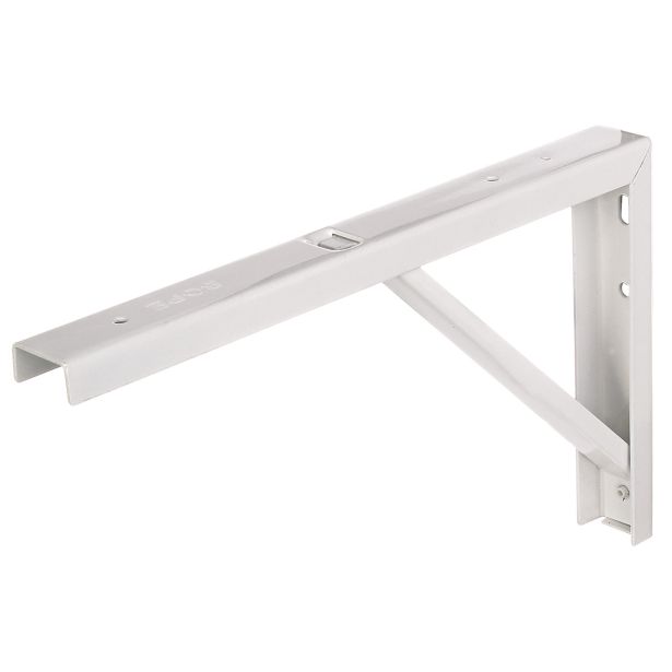 KOVINSKI NOSILEC POLICE 175X300 MM, GALV., BEL U PROFIL