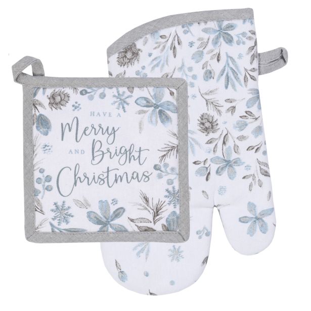 NOVOLETNI SET PRIJEMALKE IN ROKAVICE