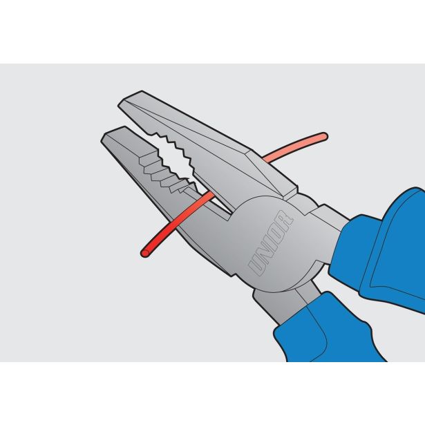 KOMBINIRANE KLEŠČE UNIOR 180 MM FOSFATIRANE ART. 405/4G