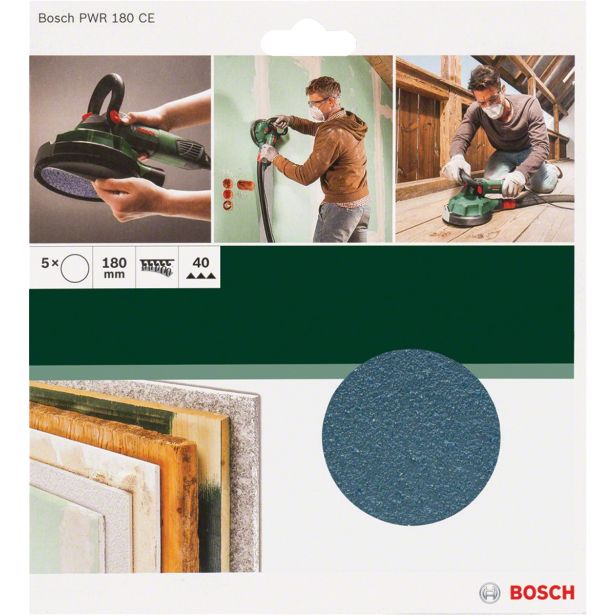 SAMOPRITRILNI BRUSNI DISK BOSCH 180 MM K40 BREZ LUKENJ PWR