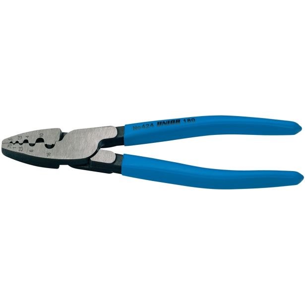 KLEŠČE ZA PRIKLJUČKE UNIOR 180 MM PLASTIFICIRANE ART. 424/4P