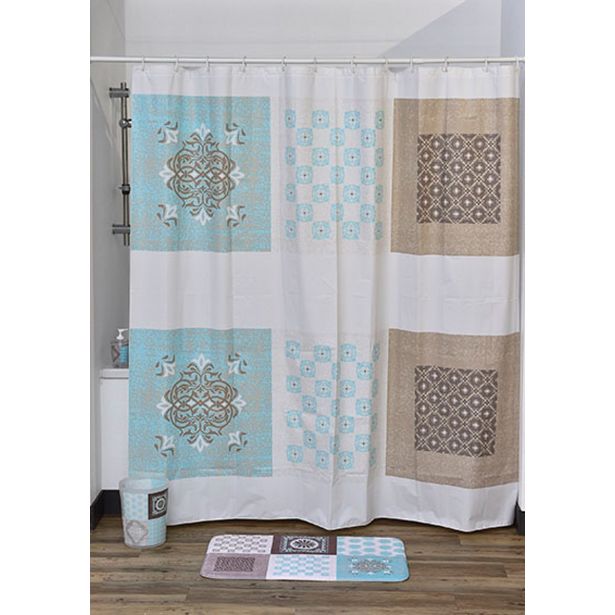 TENDANCE ZAVESA ZA KAD FAIENCE 180 X 180 CM