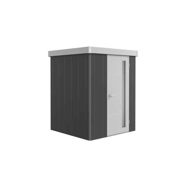 KOVINSKA VRTNA HIŠKA BIOHORT 180X180X222 CM NEO 1A STANDARD VRATA