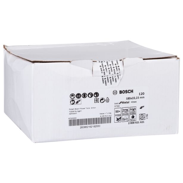 FIBERFLEX DISK ZA KOVINO BOSCH 180X22 MM Z120 R780