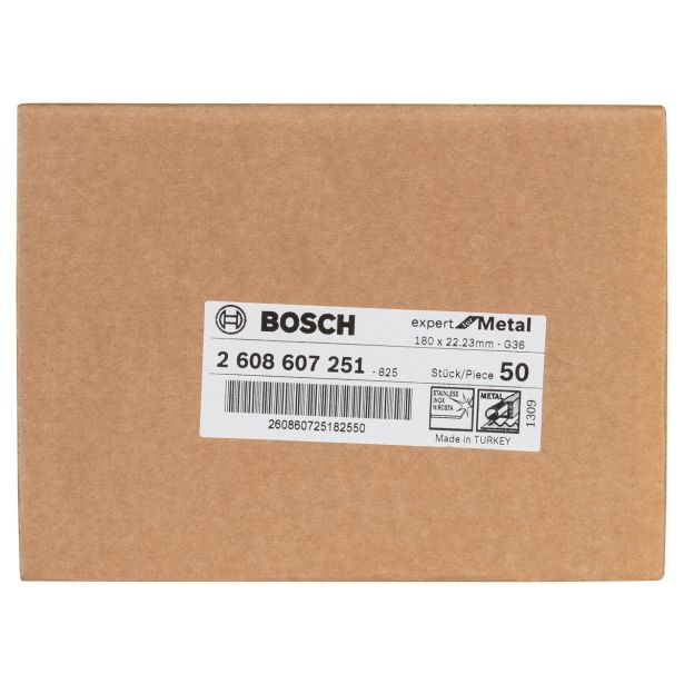 FIBERFLEX DISK ZA KOVINO BOSCH 180X22 MM Z36 R444