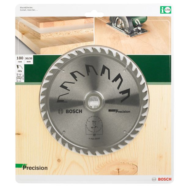 LIST ŽAGE ZA LES WIDIA BOSCH 180X30X2.5 ZOB 40