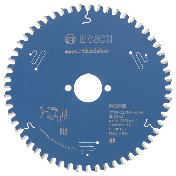 LIST ŽAGE ZA KOVINO BOSCH 180X30X2.6 ZOB 56