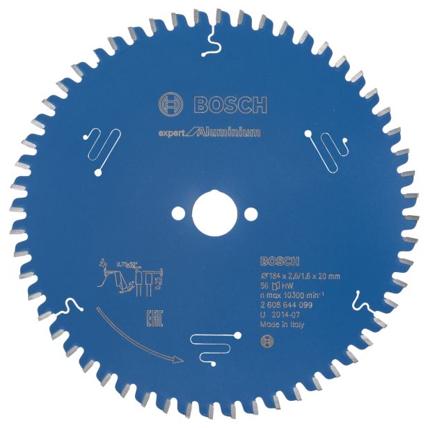 LIST ŽAGE ZA KOVINO BOSCH 184X20X2.6 ZOB 56