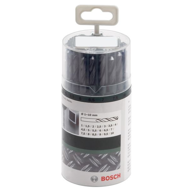 GRT. SVEDROV ZA KOVINO BOSCH 19-DELNI KOMPLET SVEDROV 1-10/19 MM HSS-R