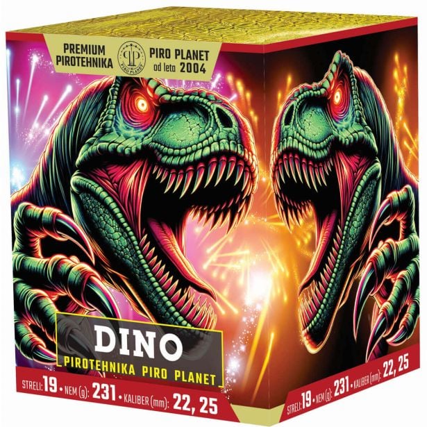 19 STRELNA OGNJEMETNA BATERIJA DINO