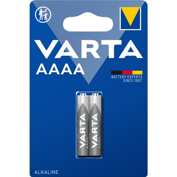 ALKALNI BATERIJSKI VLOŽEK VARTA 1.5V LONGLIFE POWER AAAA 2/1