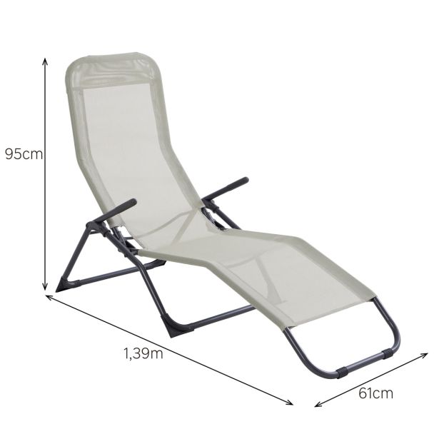 LEŽALNIK IZ TEKSTILENA RIVERA, ZELEN