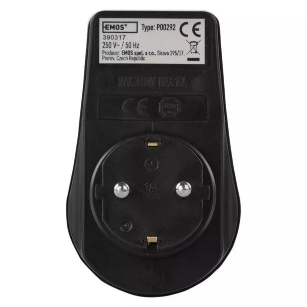 ŠUKO VTIKAČ EMOS 1XŠUKO IP44