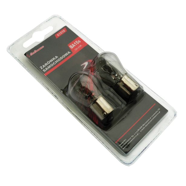 AVTOMOBILSKE ŽARNICE CARCOMMERCE 2-DELNI SET BA15S, 12V, 21W