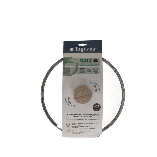 POKROVKA TOGNANA 20 CM STEKLENA ECO