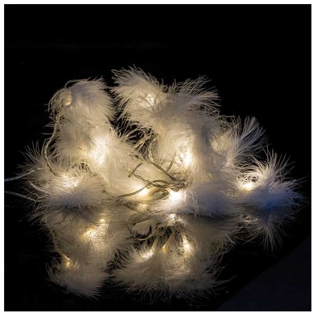 LUČKE MQ 20 LED 5 MM S PERJEM TOP LO BELE 31 V IP 44