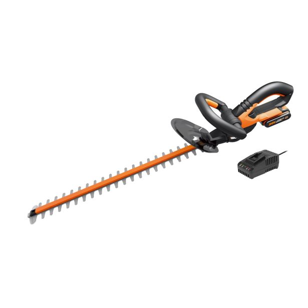 AKUM. ŠKARJE ZA ŽIVO MEJO WORX 20 V 1X2.0 AH BATERIJA IN POLNILNIK