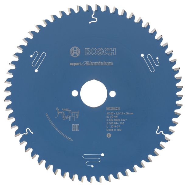 LIST ŽAGE ZA KOVINO BOSCH 200X30X2.8 ZOB 60