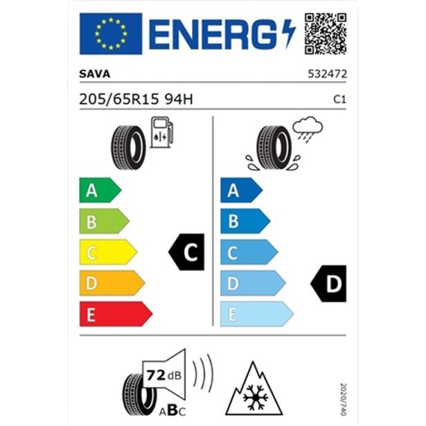 ZIMSKA GUMA SAVA 205/65R15 94H ESKIMO HP2