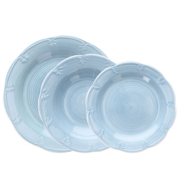 DESERTNI KROŽNIK TOGNANA 21 CM SHABBY AZZURRO