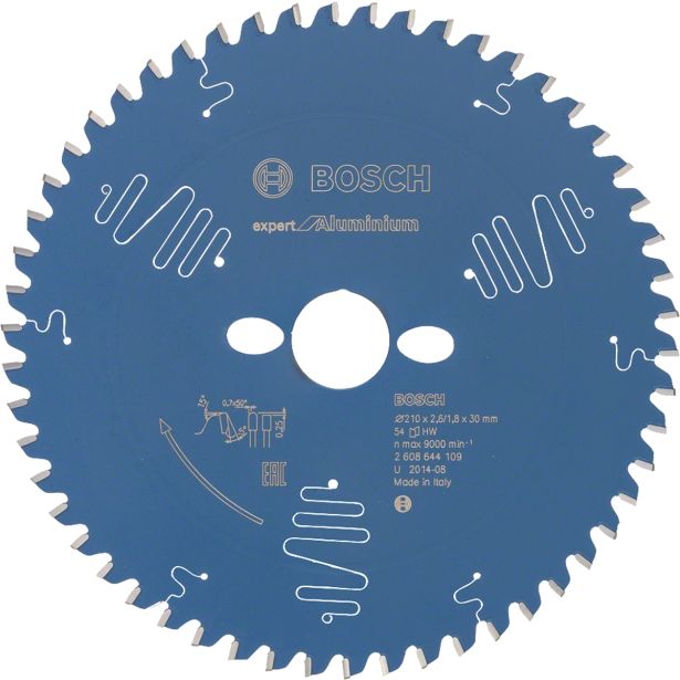LIST ŽAGE ZA KOVINO BOSCH 210X2.6X30 54 ZOB