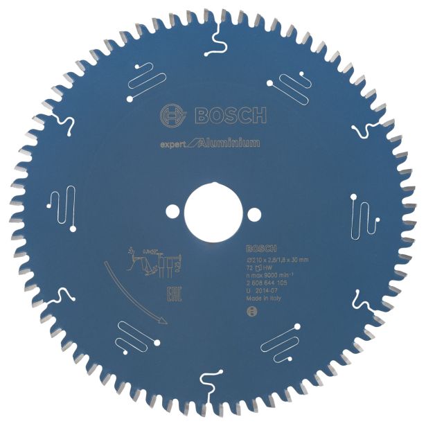 LIST ŽAGE ZA KOVINO BOSCH 210X30X2.8 ZOB 72