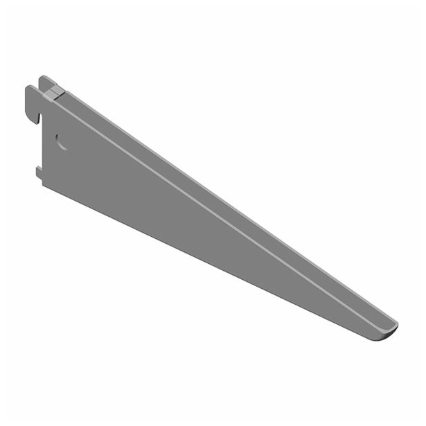 DVOJNI NOSILEC POLIC HETTICH DIY 220 MM, SREBRN