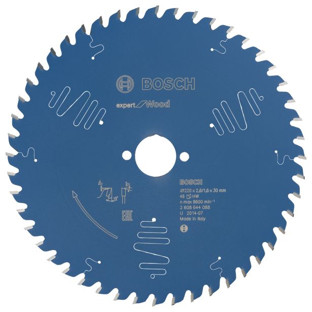 LIST ŽAGE ZA LES WIDIA BOSCH 220X30X2.6 ZOB 48