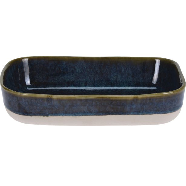 PEKAČ / MODEL ZA PEKO EH 22.3X14.7X4.8CM KERAMIKA GLAZIRAN, 4 SORT. BARVE