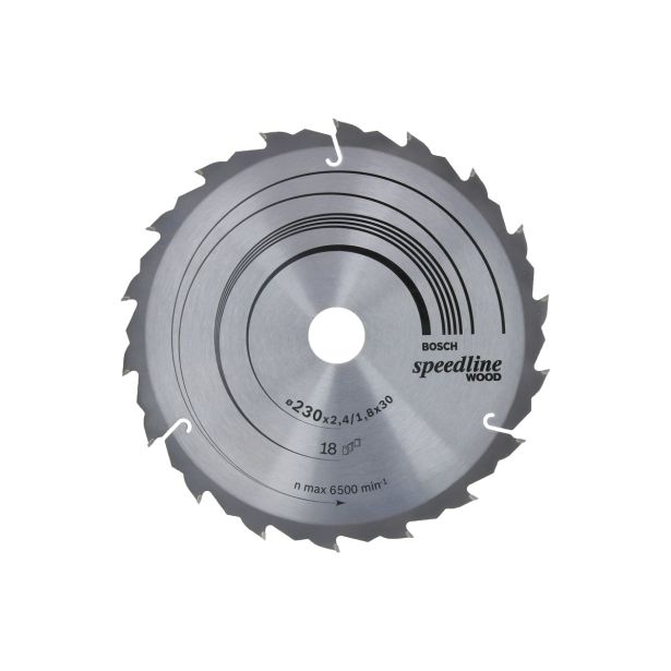 LIST ŽAGE ZA LES WIDIA BOSCH 230X30X2.4 ZOB 18