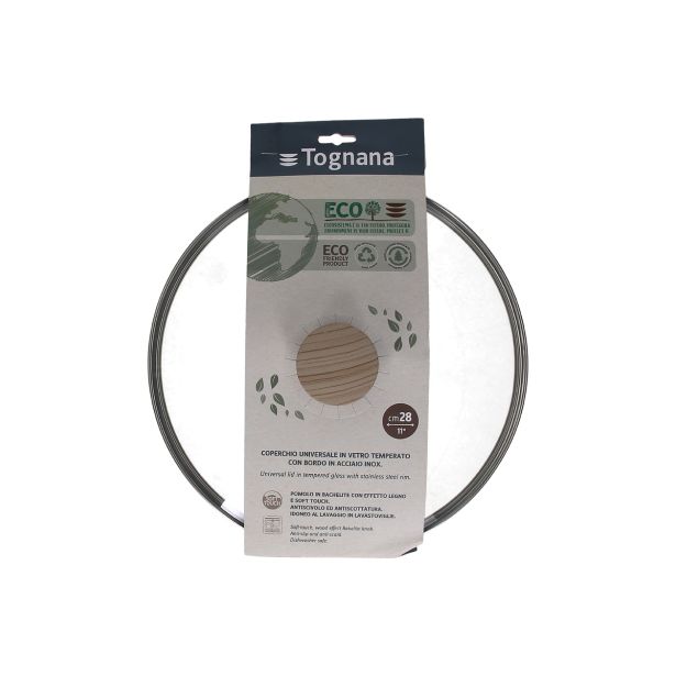 POKROVKA TOGNANA 24 CM STEKLENA ECO