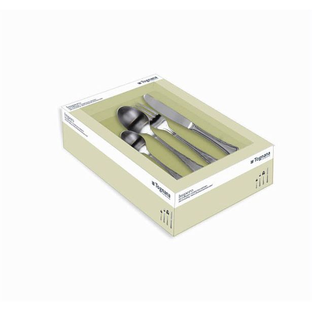 SET JEDILNEGA PRIBORA TOGNANA 24 DELNI ANTONY IMPERO SREBRNA