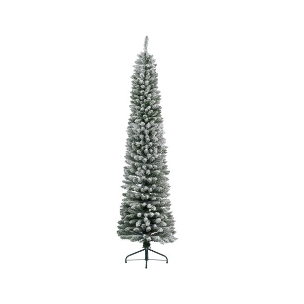 JELKA 240 CM ZASNEŽENA PENCILE PINE