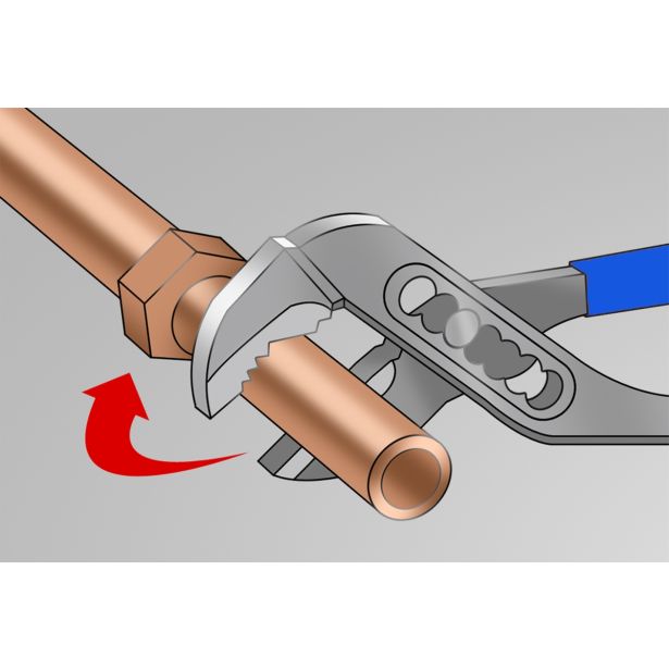 PAPIGA KLEŠČE S ČEPOM UNIOR 240 MM BI ROČAJ ART. 447.1BI