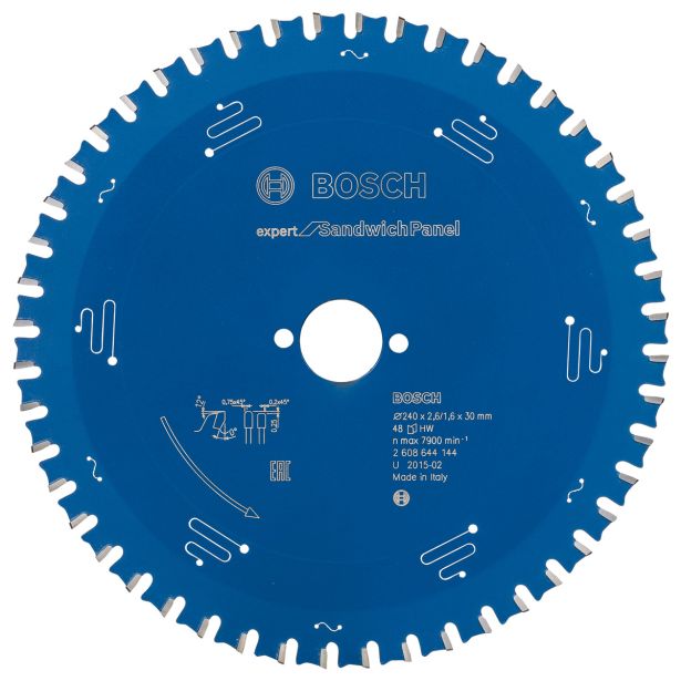 LIST ŽAGE ZA LES WIDIA BOSCH 240X30X2.6 ZOB 48