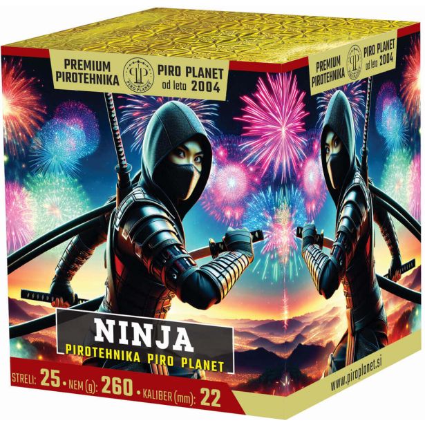 BATERIJA PIRO PLANET NINJA NEM 260 G / KAT. F2