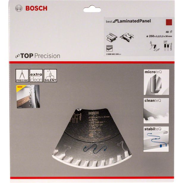 LIST ŽAGE ZA LES WIDIA BOSCH 250X30X3.2 MM 48 ZOB