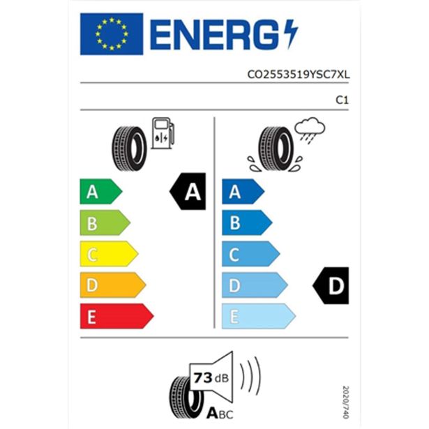 LETNA GUMA CONTINENTAL 255/35R19 96Y SC-7 FR XL