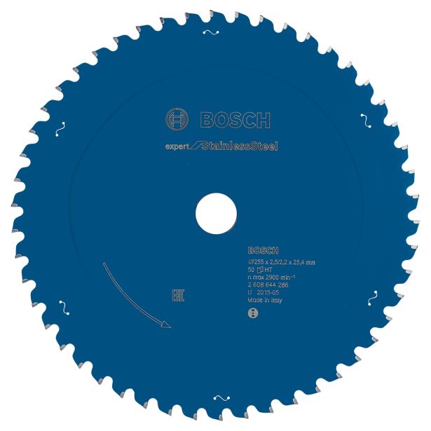 LIST ŽAGE ZA KOVINO BOSCH 255X25.4X2.5 ZOB 50