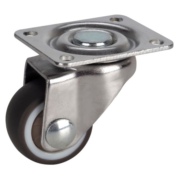 POHIŠTVENO KOLO DÖRNER + HELMER 25X12.5MM PLOŠČA 38X30MM GIBLJIVO