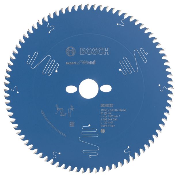 LIST ŽAGE ZA LES WIDIA BOSCH 260X30X2.8 ZOB 80