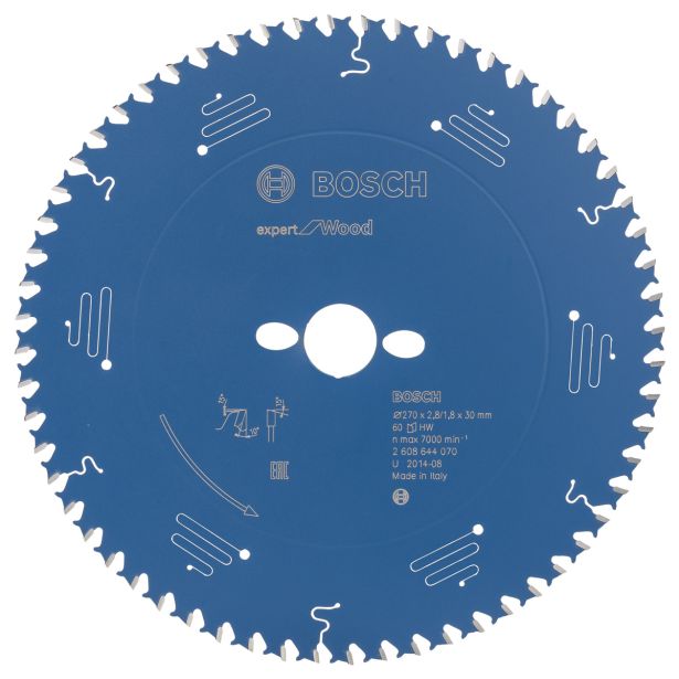 LIST ŽAGE ZA LES WIDIA BOSCH 270X30X2.8 ZOB 60