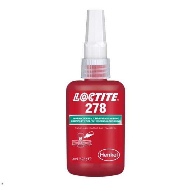 VAROVALO NAVOJNIH ZVEZ HENKEL ACM LOCTITE 278 BO 50ML EGFD 50 ML