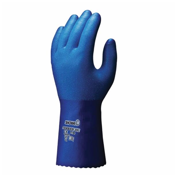 GUMENE ROKAVICE 281 TEMRES ŠT. L/9 MODRA UNIVERZALNA