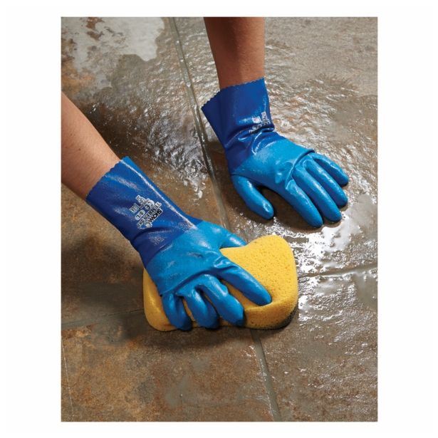 GUMENE ROKAVICE 281 TEMRES ŠT. L/9 MODRA UNIVERZALNA