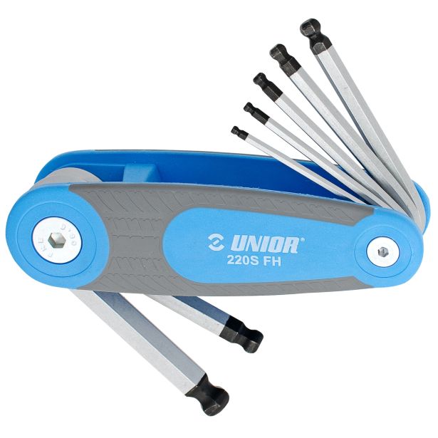 GRT IMBUS KLJUČEV UNIOR 2.5-10 MM V ZLOŽ. DRŽALU ART. 220SFH